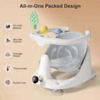 Baby Bath Seat Suction Cup Base & Temperature Display
