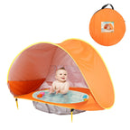 Baby Beach Tent Pop-Up & Built-In Pool UV50 Protection