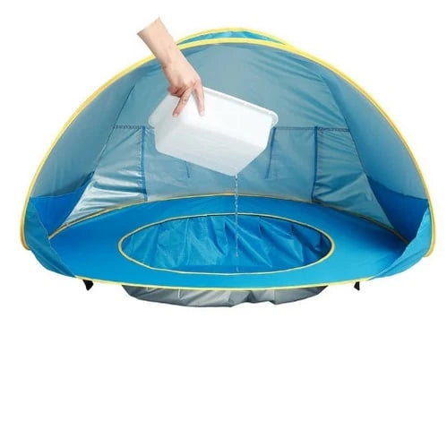 Baby Beach Tent Pop-Up & Built-In Pool UV50 Protection