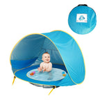 Baby Beach Tent Pop-Up & Built-In Pool UV50 Protection