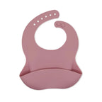 Baby Bib Waterproof Silicone Adjustable Closure Animal Print