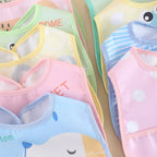 Baby Bibs Waterproof & Adjustable Set of 5