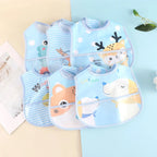 Baby Bibs Waterproof & Adjustable Set of 5
