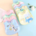 Baby Bibs Waterproof & Adjustable Set of 5