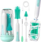 Baby Bottle Brush Electric Rotating Food Grade Silicone Waterproof