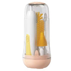 Baby Bottle Brush Electric Rotating Food Grade Silicone Waterproof