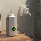 Baby Bottle Warmer Portable Rechargeable Digital Display Adjustable Temp