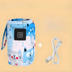 Baby Bottle Warmer Three Heat Settings Power Bank Compatible