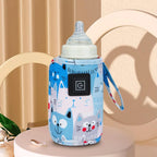 Baby Bottle Warmer USB Powered Adjustable Heat Stretchy Sleeve