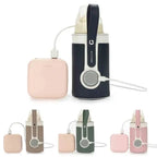 Baby Bottle Warmer USB Rechargeable Three Heat Settings