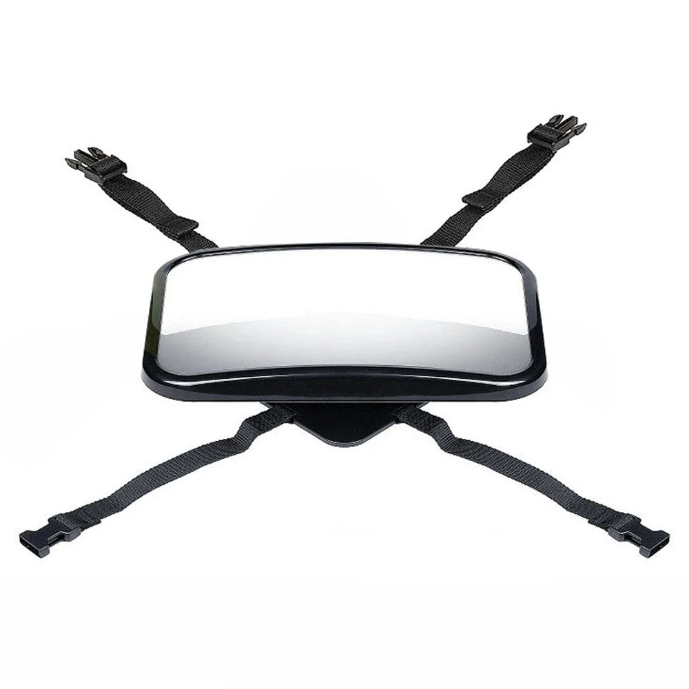 Baby Car Mirror 360° Rotating Shatterproof Tool-Free Install