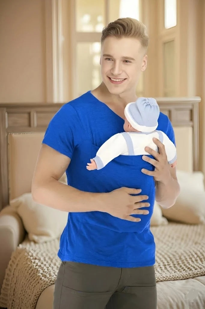 Baby Carrier Shirt Pullover Pouch Breathable Cotton Blend