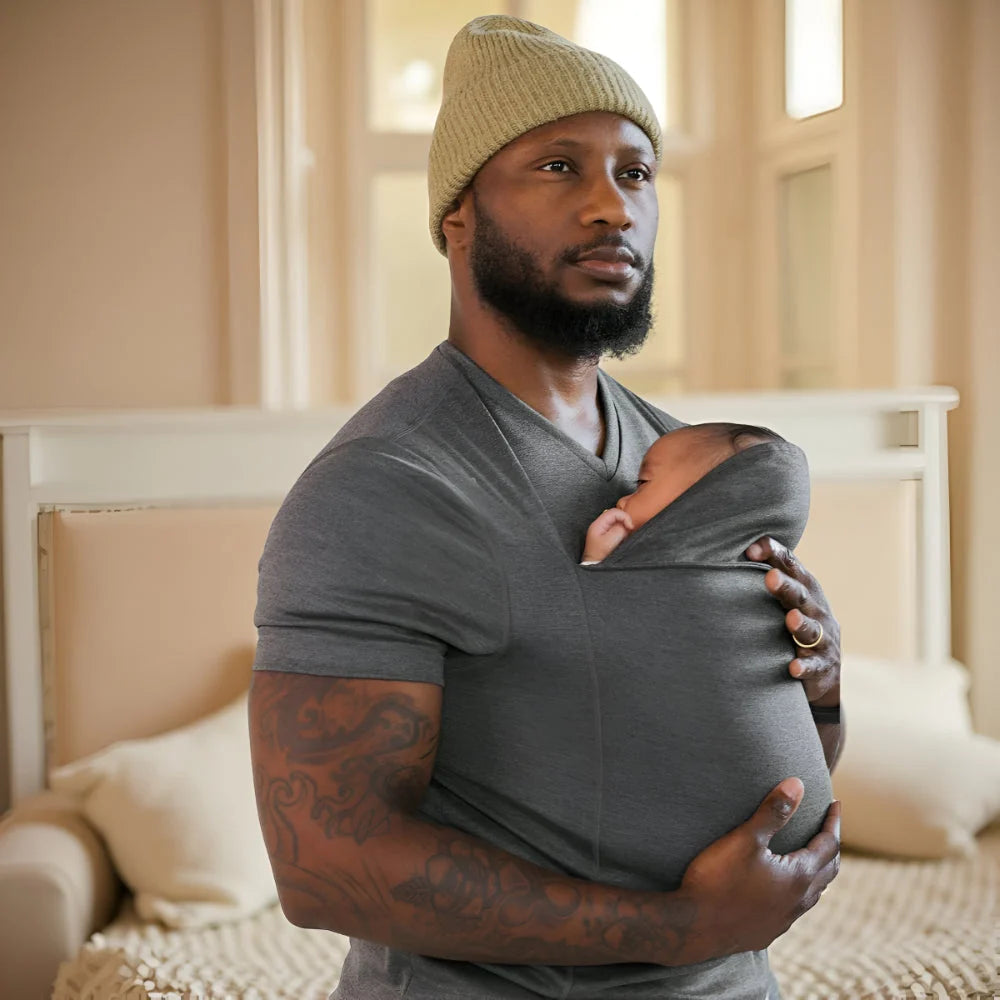 Baby Carrier Shirt Pullover Pouch Breathable Cotton Blend