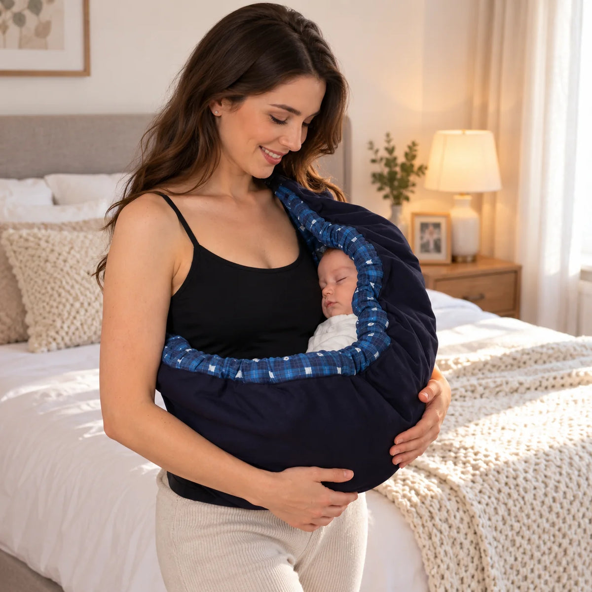 Baby Carrier Wrap Adjustable Fit Padded Shoulder Strap