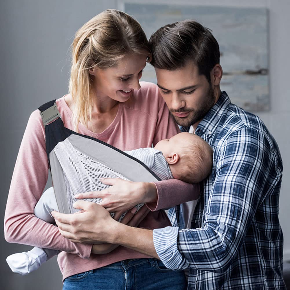 Baby Carrier Wrap Breathable Mesh Padded Straps Adjustable Fit