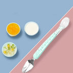 Baby Feeding Spoon Dual-Head Silicone BPA-Free