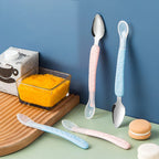 Baby Feeding Spoon Dual-Head Silicone BPA-Free