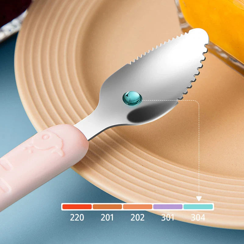 Baby Feeding Spoon Dual-Head Silicone BPA-Free