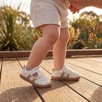 Baby First Walker Shoes Flexible Non-Slip Sole & Adjustable Closure