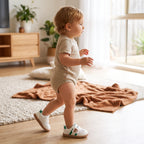 Baby First Walker Shoes Flexible Non-Slip Sole & Adjustable Closure