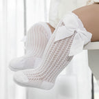 Baby Girl Socks 100% Cotton Large Bow