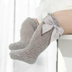 Baby Girl Socks 100% Cotton Large Bow