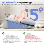 Baby Lounger Anti-Reflux Adjustable Incline Breathable Mesh