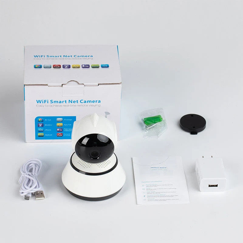 Baby Monitor Security Camera Two-Way Audio Night Vision Pan-Tilt