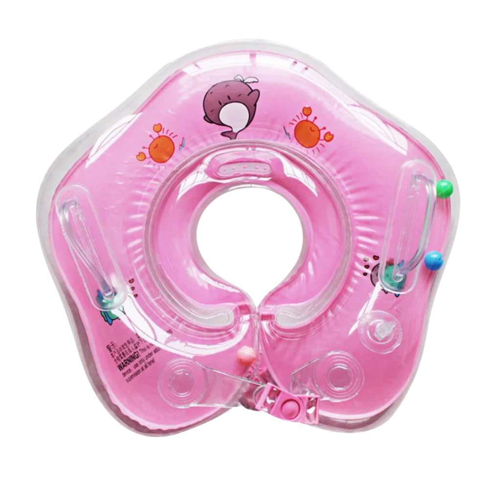 Baby Neck Float Double Air Chambers Leak-Proof Dual Handles