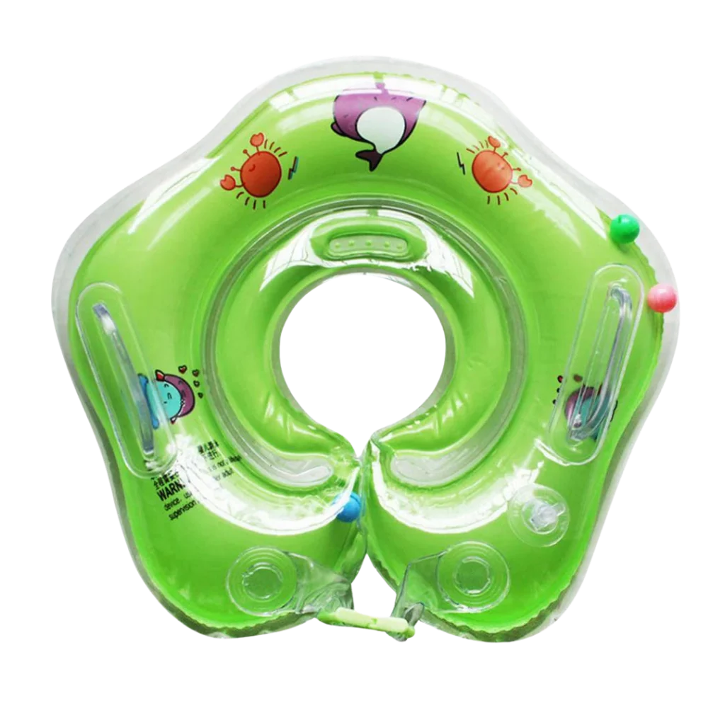 Baby Neck Float Double Air Chambers Leak-Proof Dual Handles