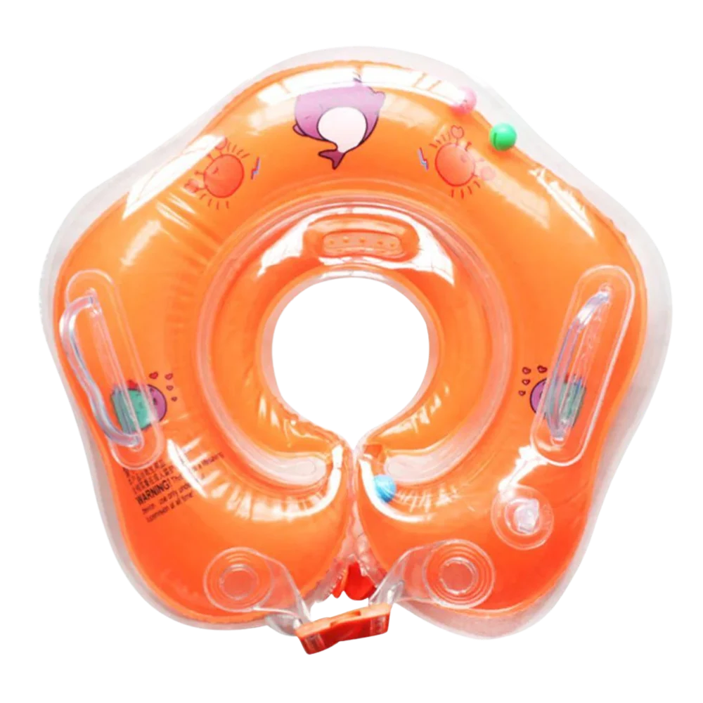 Baby Neck Float Double Air Chambers Leak-Proof Dual Handles