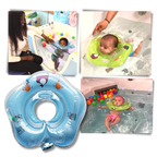 Baby Neck Float Double Air Chambers Leak-Proof Dual Handles