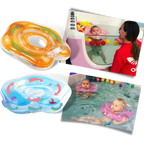 Baby Neck Float Double Air Chambers Leak-Proof Dual Handles
