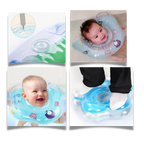 Baby Neck Float Double Air Chambers Leak-Proof Dual Handles