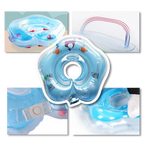 Baby Neck Float Double Air Chambers Leak-Proof Dual Handles