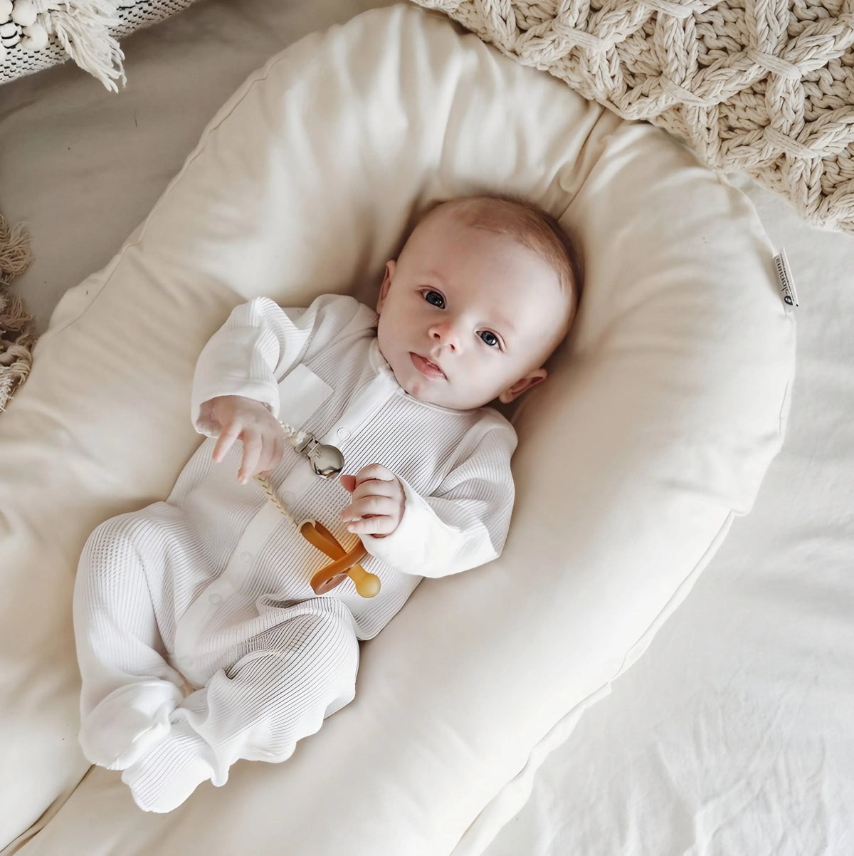 Baby Nest Padded Cotton Machine-Washable Cover
