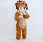 Baby Onesie Soft Cotton-Poly Blend Hooded Front Zipper