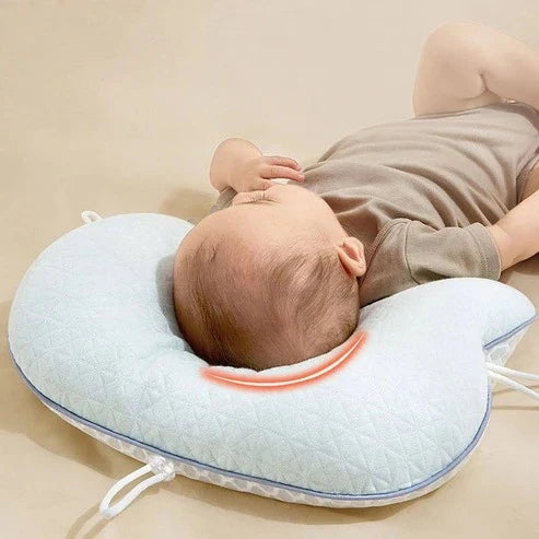 Baby Pillow Ergonomic Anti-Flat-Head Breathable Adjustable Fit
