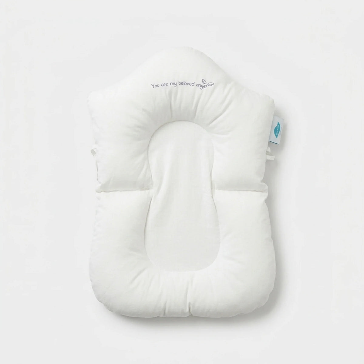 Baby Pillow Ergonomic Head & Neck Support Cotton Cover