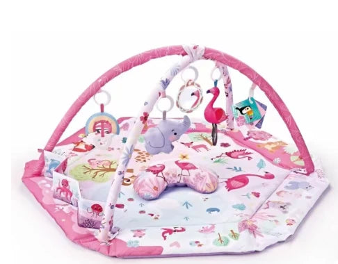 Baby Play Mat 8-in-1 Detachable Toys Easy-Clean