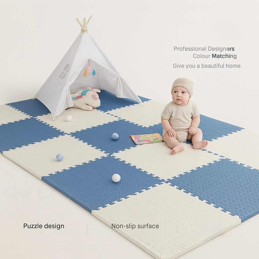 Baby Play Mat Cushioned EVA Foam Non-Slip