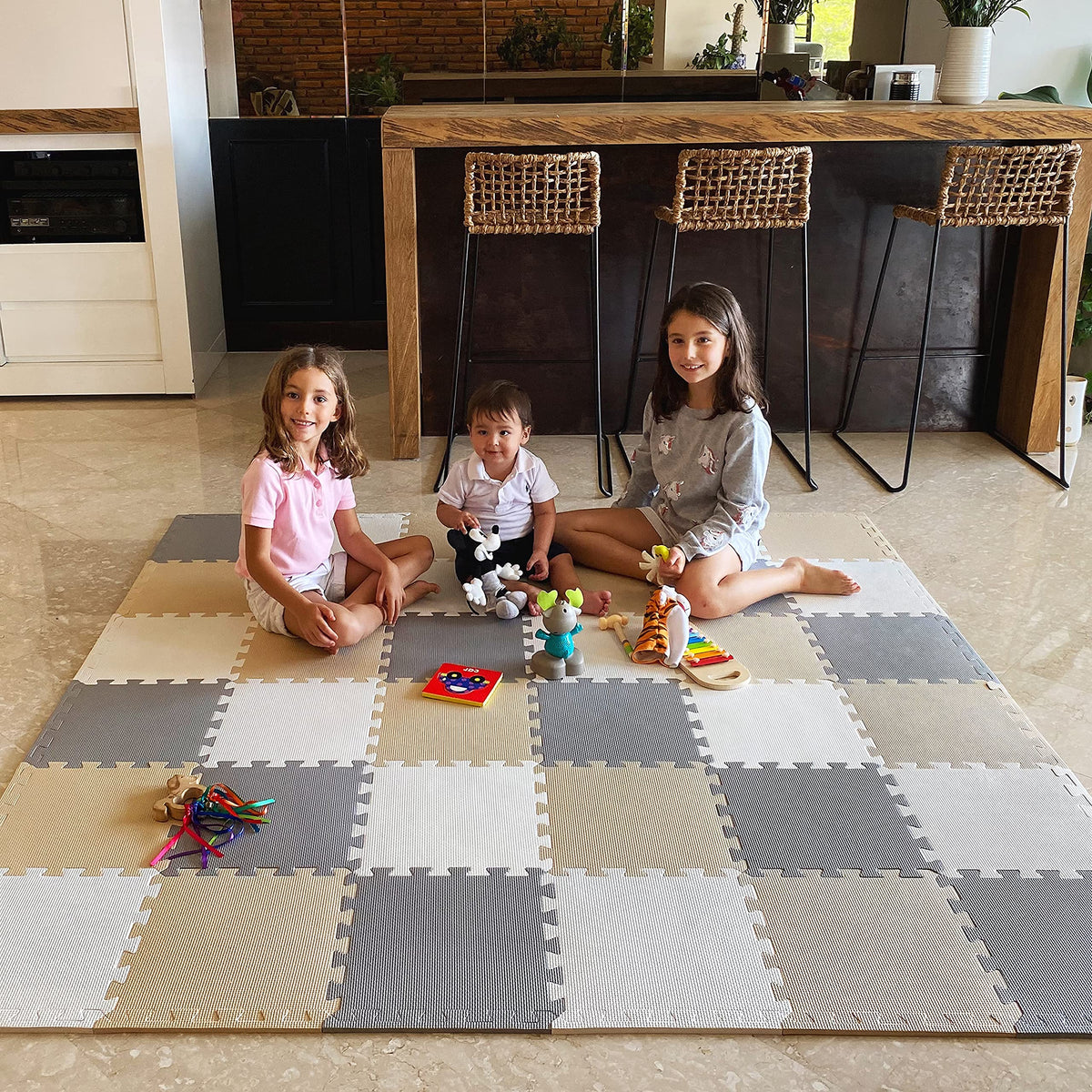 Baby Play Mat Interlocking EVA Foam Waterproof