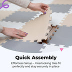 Baby Play Mat Interlocking EVA Foam Waterproof