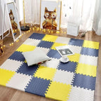 Baby Play Mat Soft Foam Interlocking 12 Piece Set