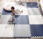 Baby Play Mat Soft Foam Interlocking 12 Piece Set