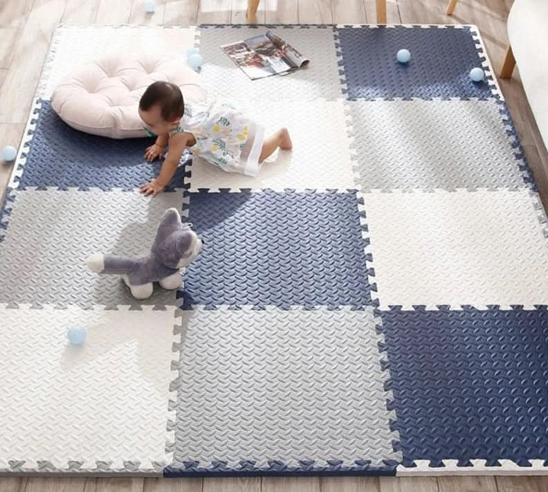 Baby Play Mat Soft Foam Interlocking 12 Piece Set