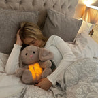 Baby Plush Toy Breathing Motion & Warm Night Light