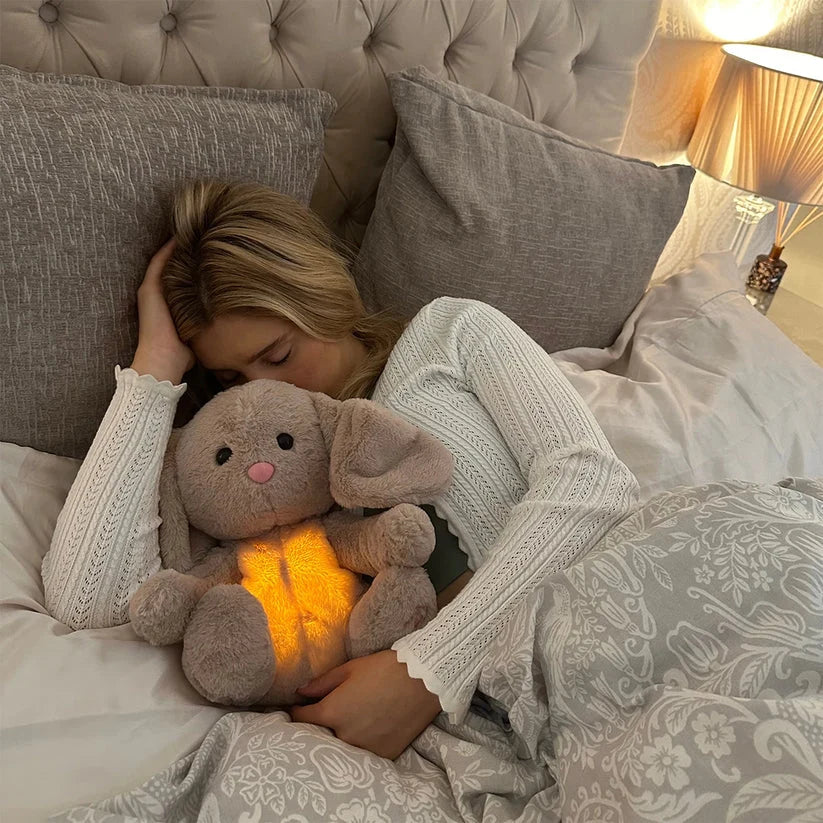 Baby Plush Toy Breathing Motion & Warm Night Light