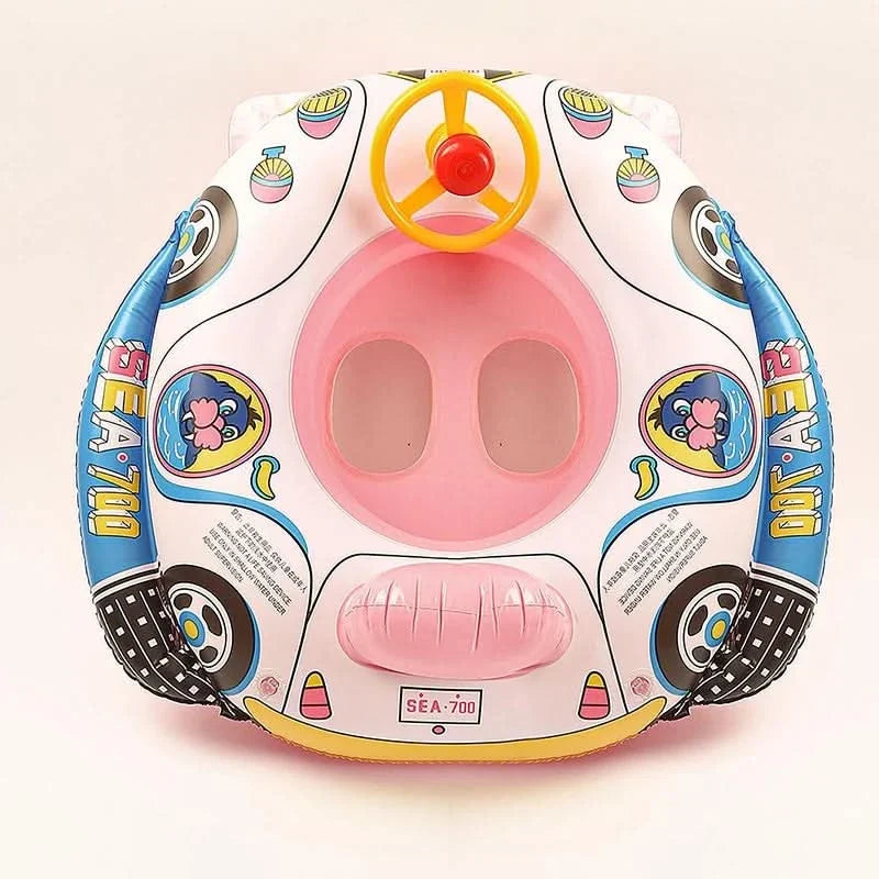 Baby Pool Float Steering Wheel Lightweight & Portable