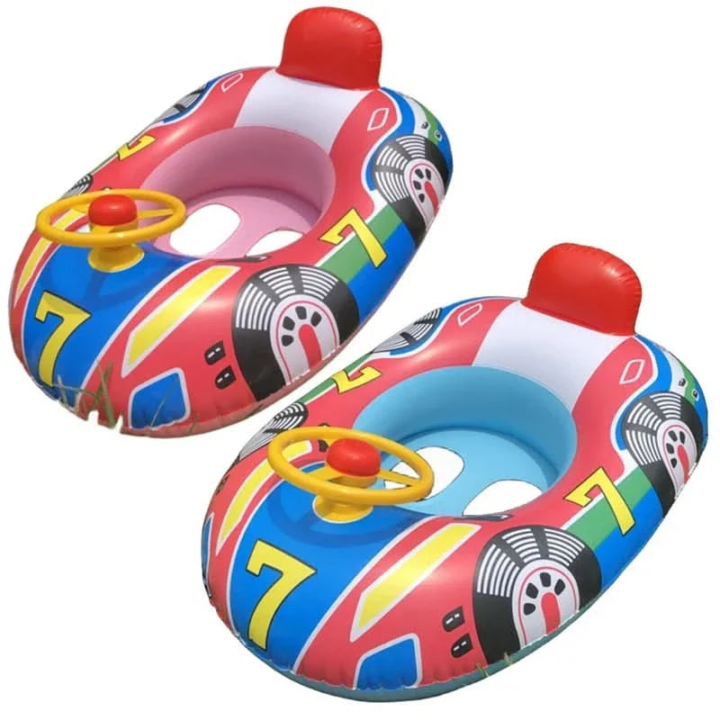 Baby Pool Float Steering Wheel Lightweight & Portable